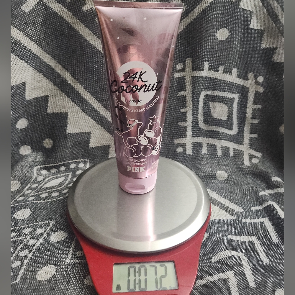 Victoria's Secret PINK 24K Coconut Scented Body Lotion ~ 85% full 8.0 fl oz - Picture 9 of 9
